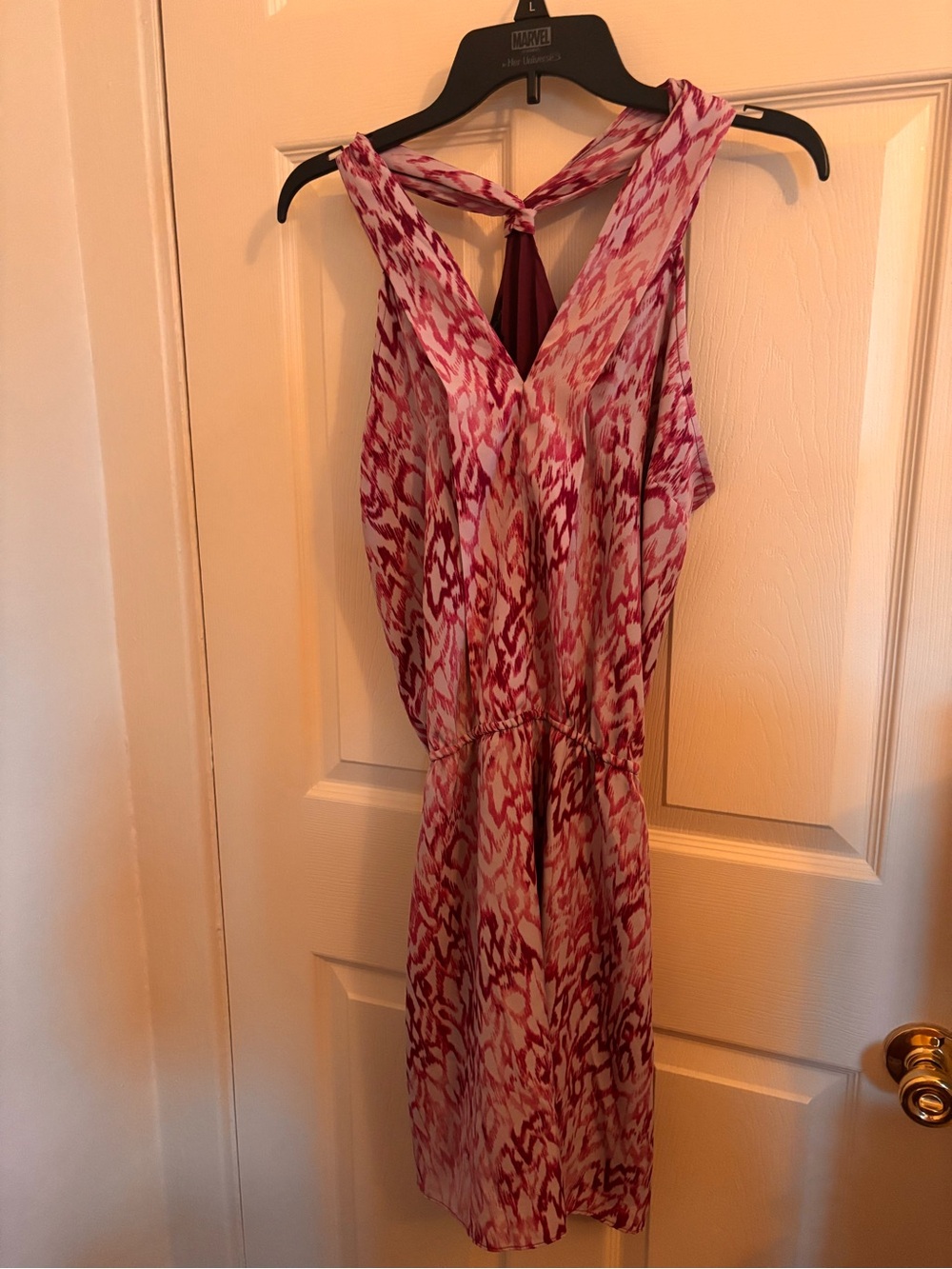 Calvin Klein Jeans Pink Patterned Dress